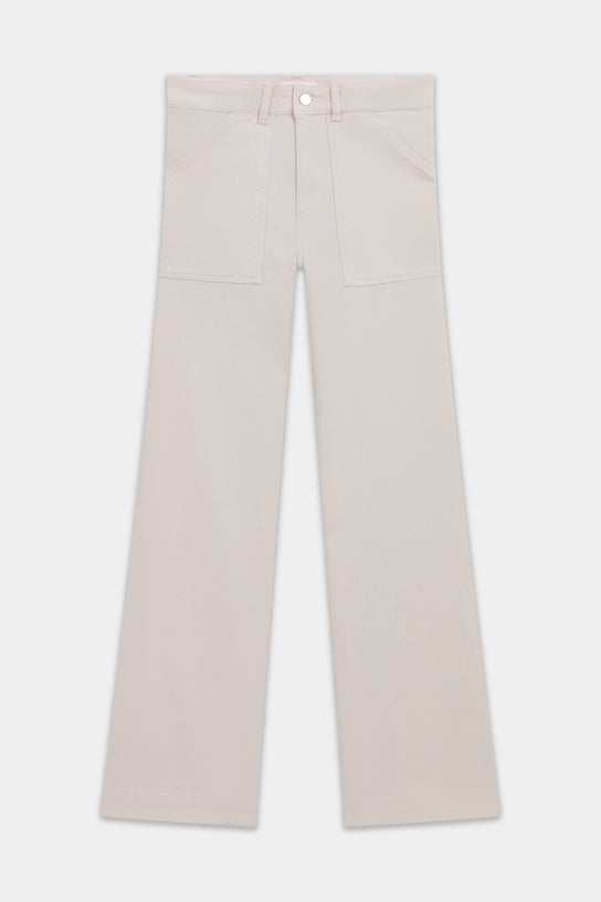 Acquaverde Pantalon Gatsby - Cream