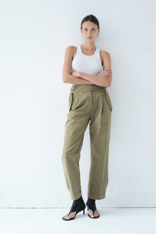 Acquaverde Pantalon Harbor - New Army