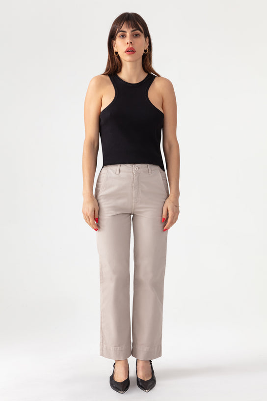 Acquaverde Pantalon Paltrow - Beige