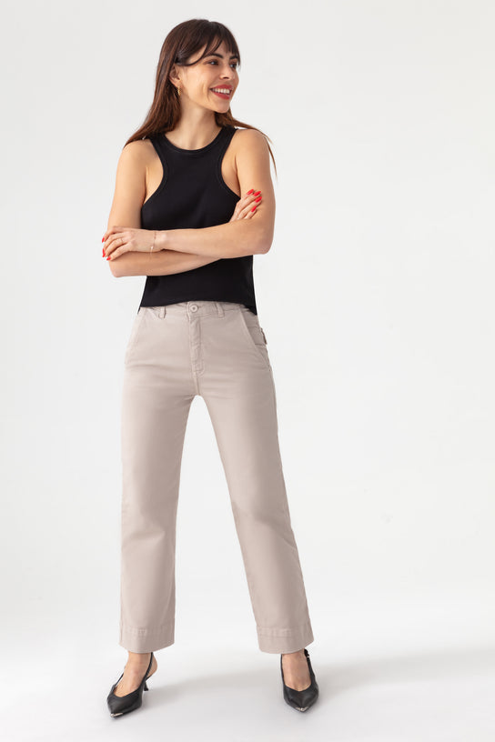 Acquaverde Pantalon Paltrow - Beige