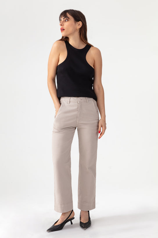 Acquaverde Pantalon Paltrow - Beige