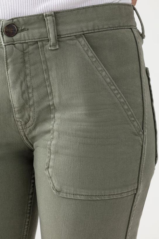 Acquaverde Pantalon Pierce - Military Kaki