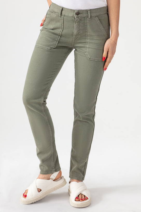 Acquaverde Pantalon Pierce - Military Kaki