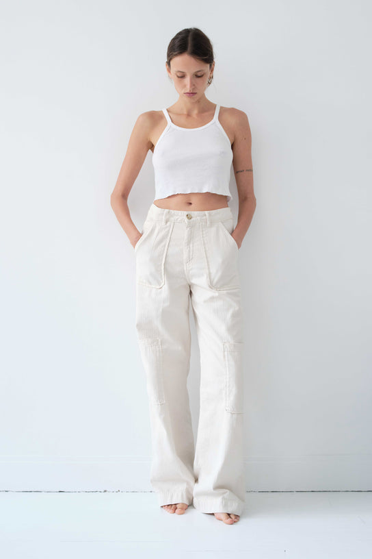 Acquaverde Pantalon Sander - Cream