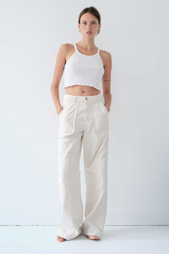 Acquaverde Pantalon Sander - Cream