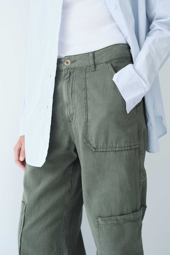 Acquaverde Pantalon Sander - Military Kaki