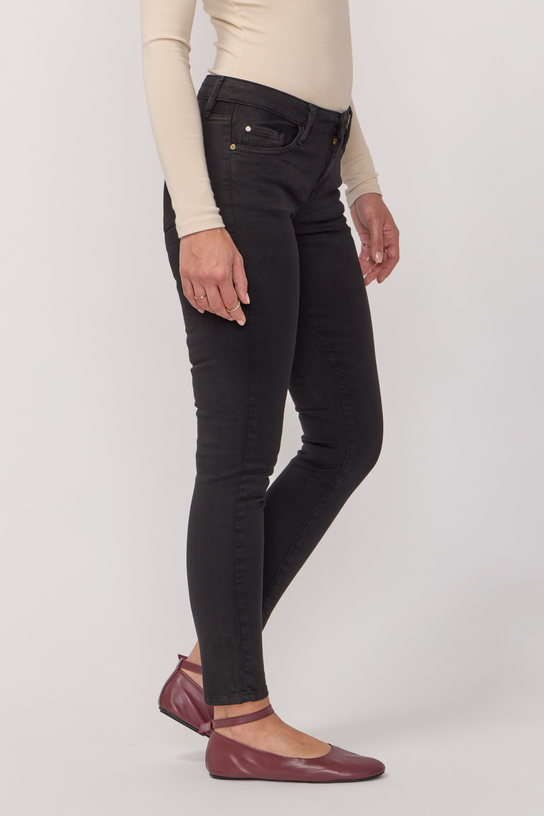 Acquaverde Pantalon Scarlett Slim - Black