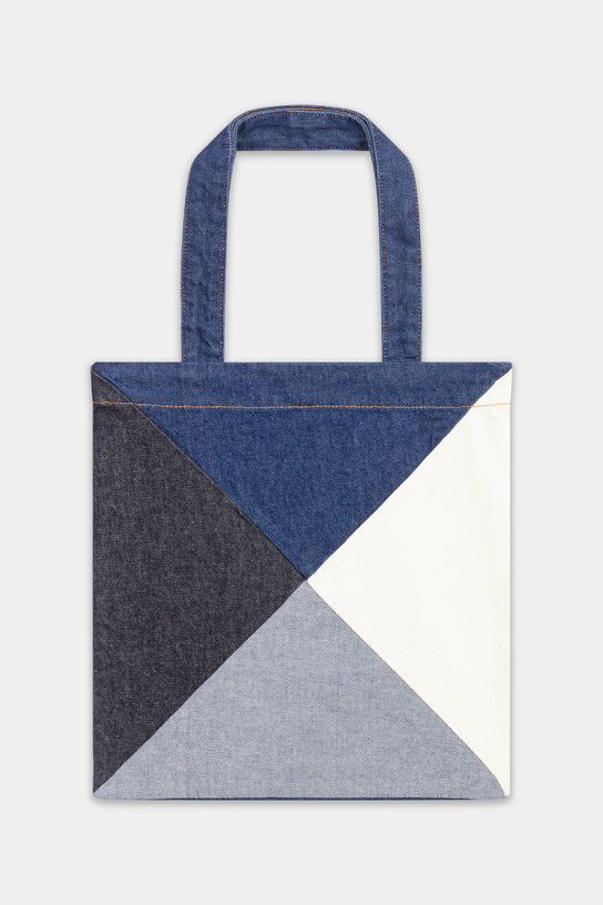 Acquaverde Sac Baggy Patchwork - Indigo