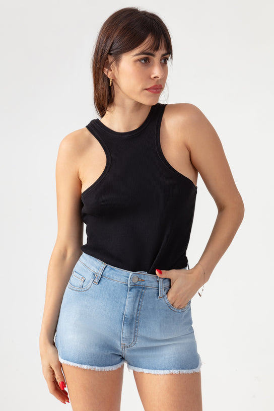 Acquaverde Short Luigi En Jean - Light Used