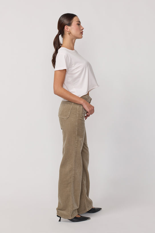 Acquaverde T-shirt Court à Effet Usé - Pale Pink