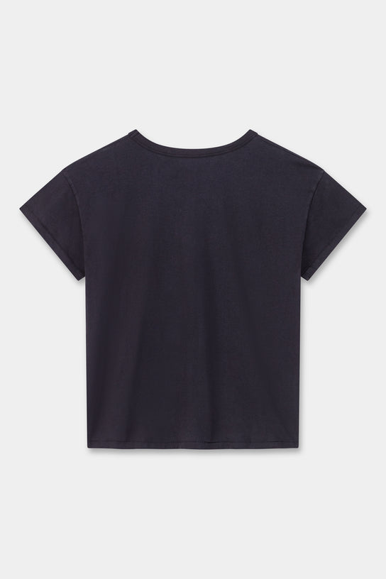 Acquaverde T-shirt Long à Effet Usé - Black Stone