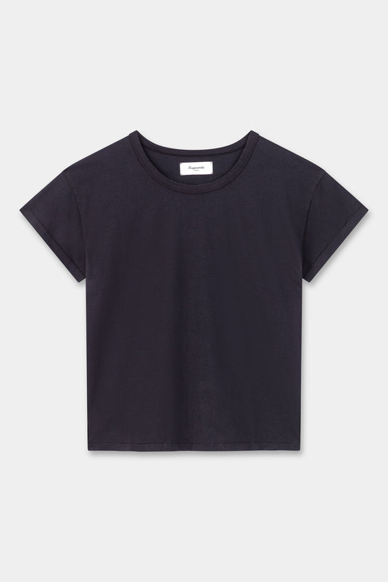 Acquaverde T-shirt Long à Effet Usé - Black Stone