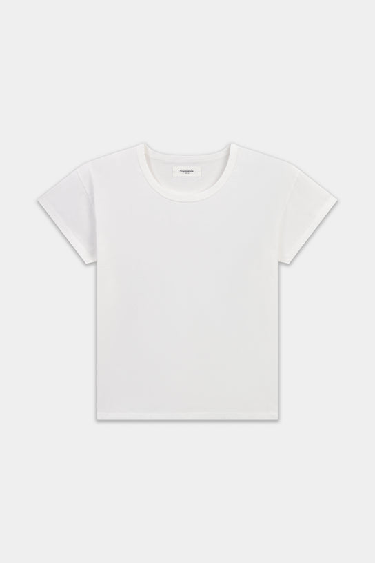 Acquaverde T-shirt Long à Effet Usé - Off White