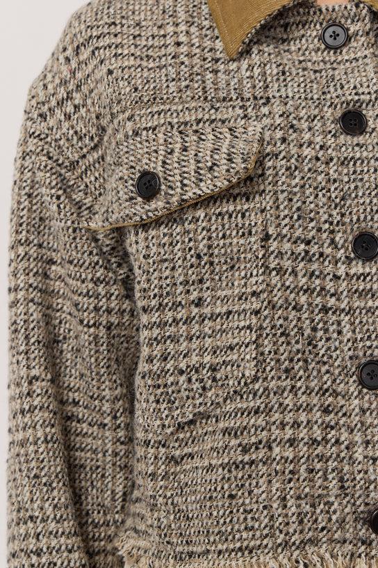 Acquaverde Veste Esmée En Tweed à Carreaux