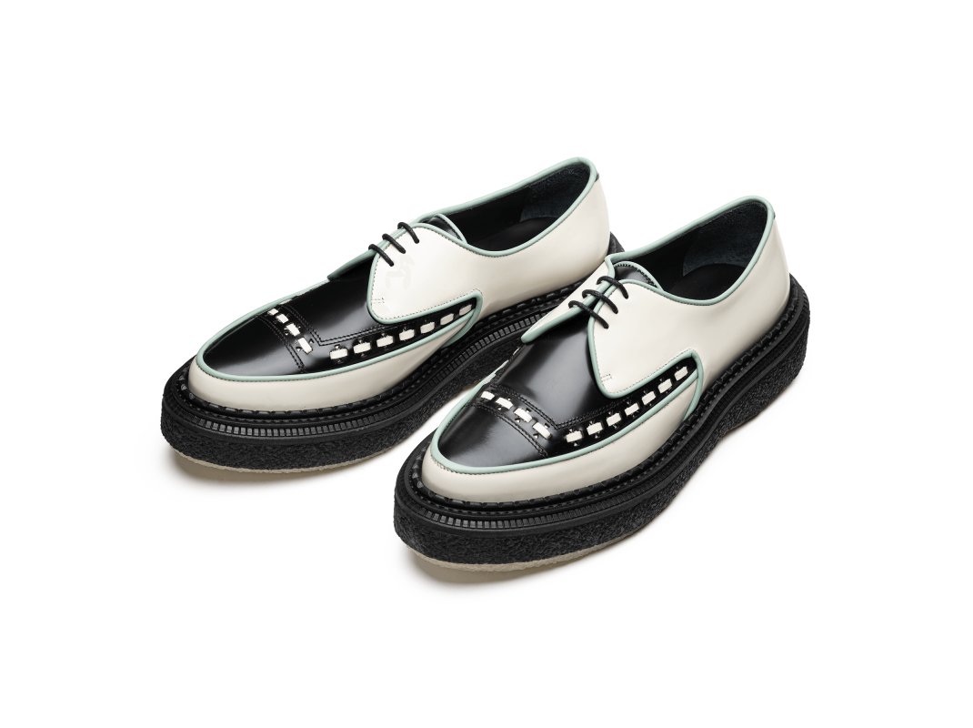 Adieu Paris Type 101 Homme - Ivoire Noir Et Pistache