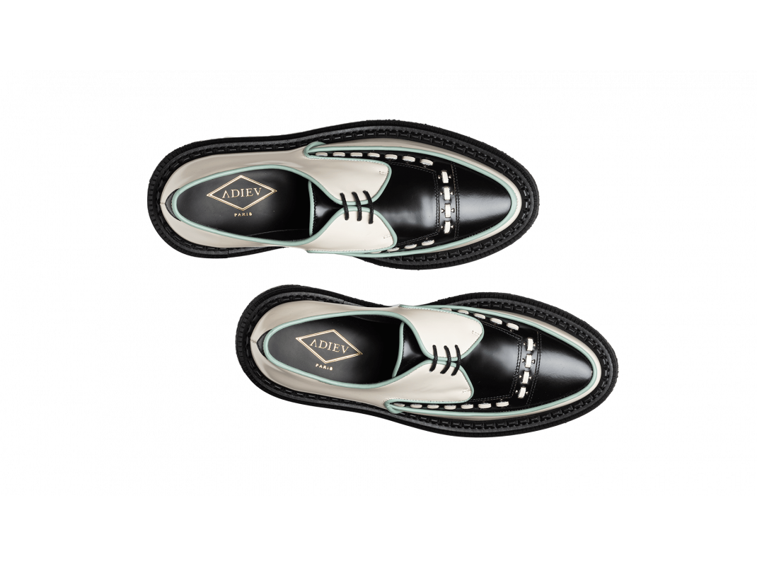 Adieu Paris Type 101 Homme - Ivoire Noir Et Pistache
