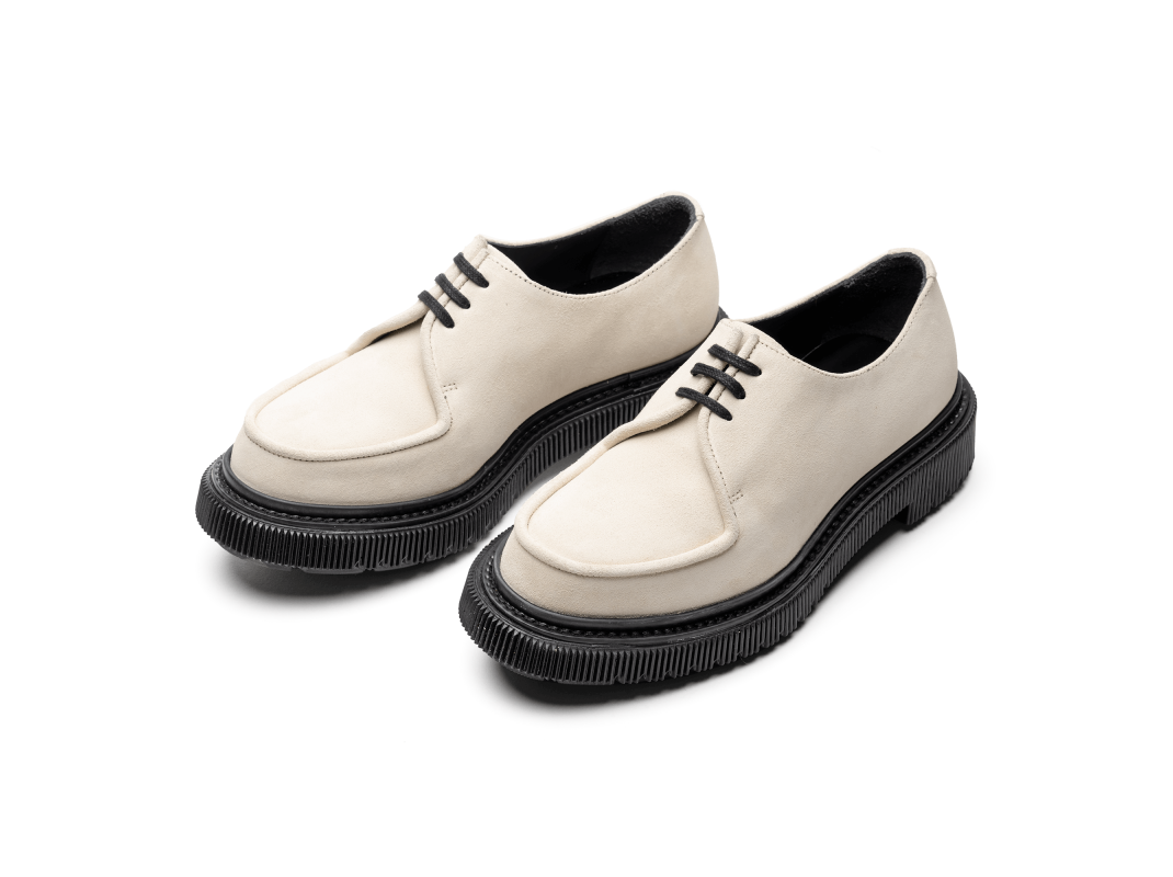 Adieu Paris Type 124 Homme - Suede Ivoire