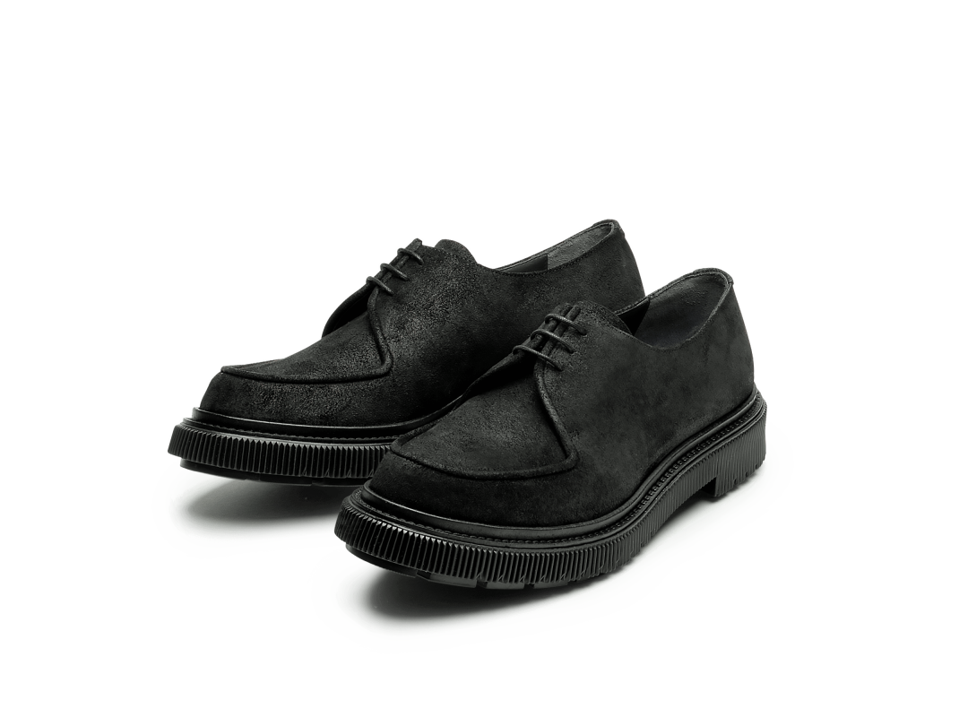 Adieu Paris Type 124 Homme - Suede Noir