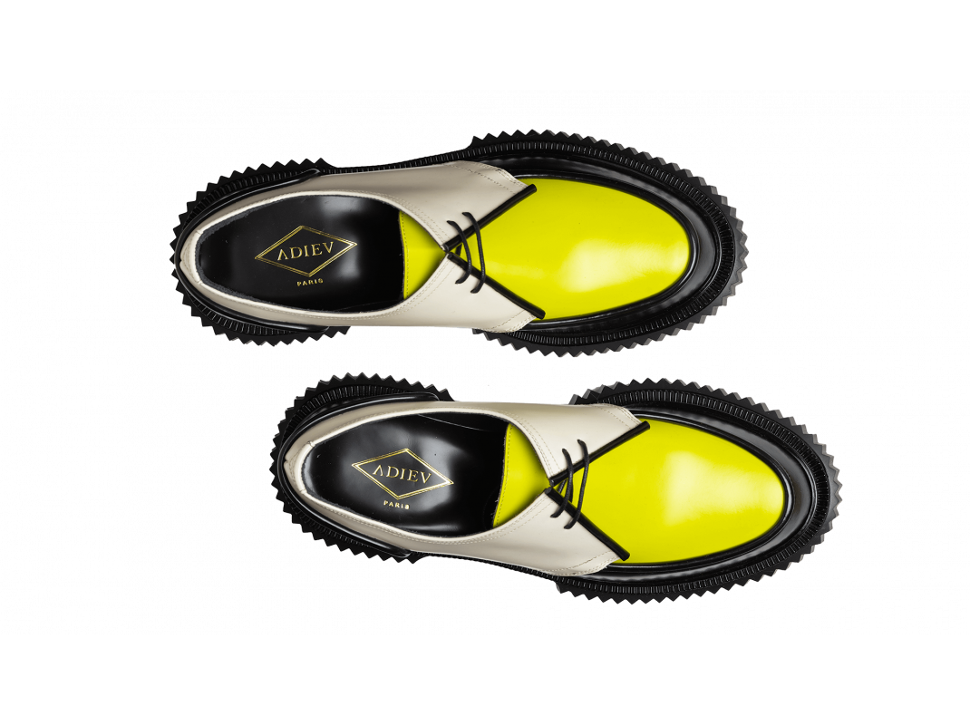Adieu Paris Type 181 Homme - Noir Ivoire Citron
