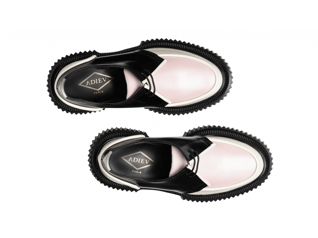 Adieu Paris Type 181Homme - Ivoire Noir Et Rose