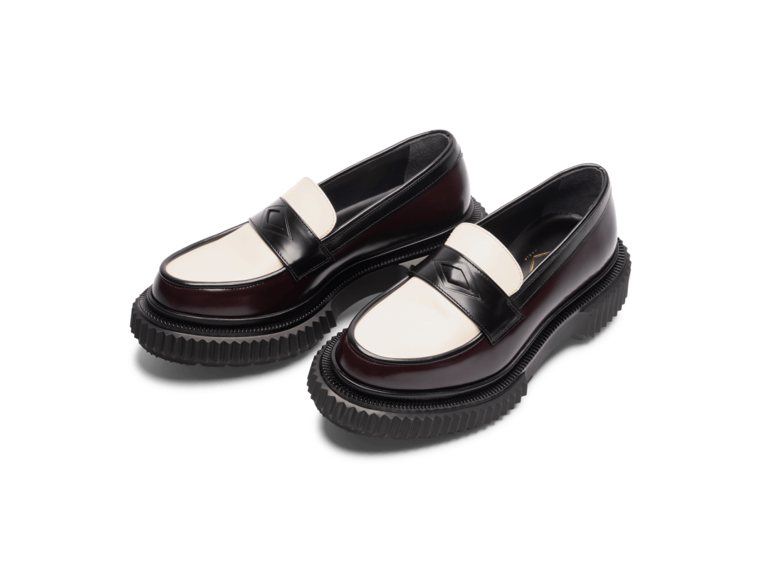 Adieu Paris Type 182 Homme - Bordeaux Ivoire Et Noir