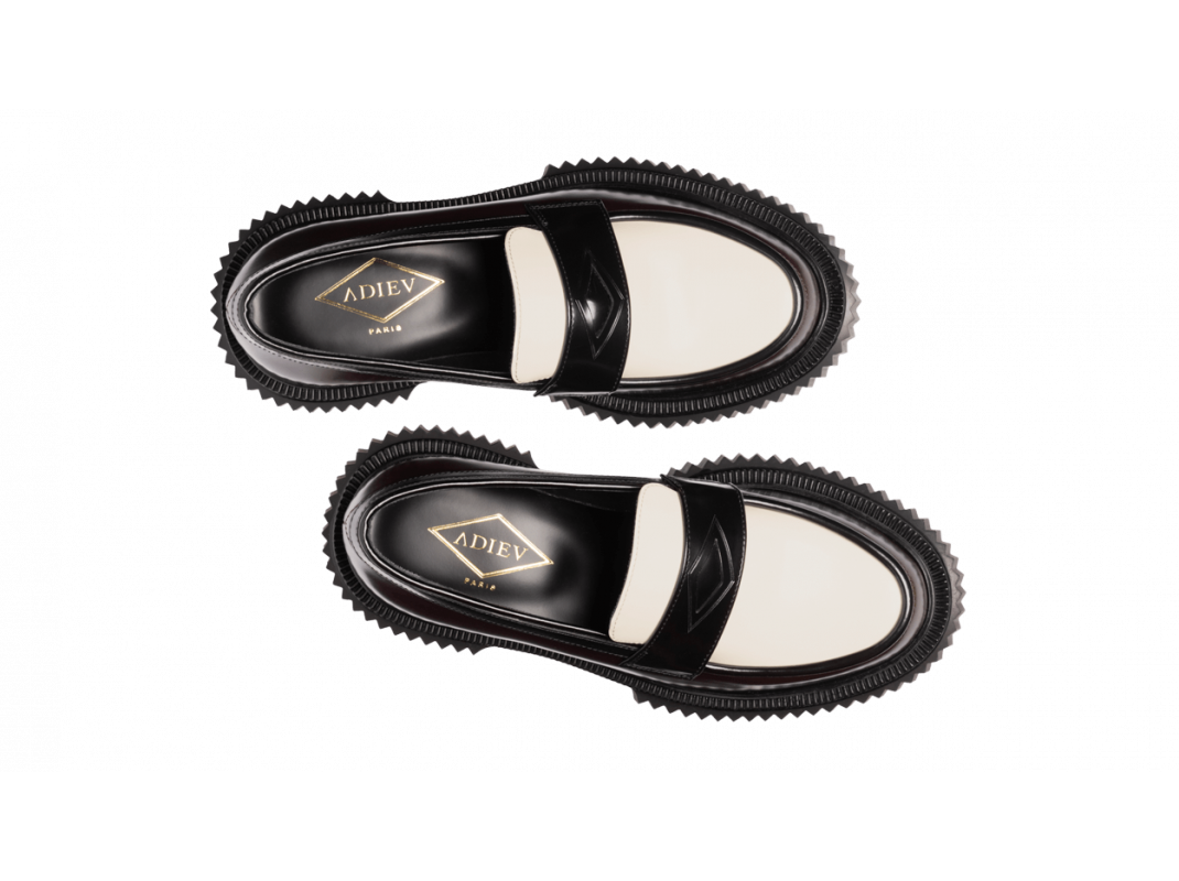 Adieu Paris Type 182 Homme - Bordeaux Ivoire Et Noir