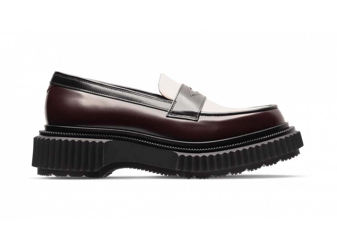 adieu paris Type 182 Homme - Bordeaux ivoire et noir