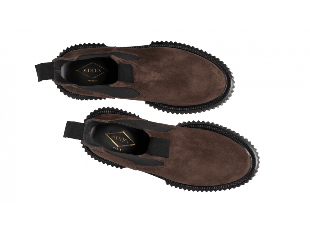 Adieu Paris Type 191 Homme - Daim Terre Foncée