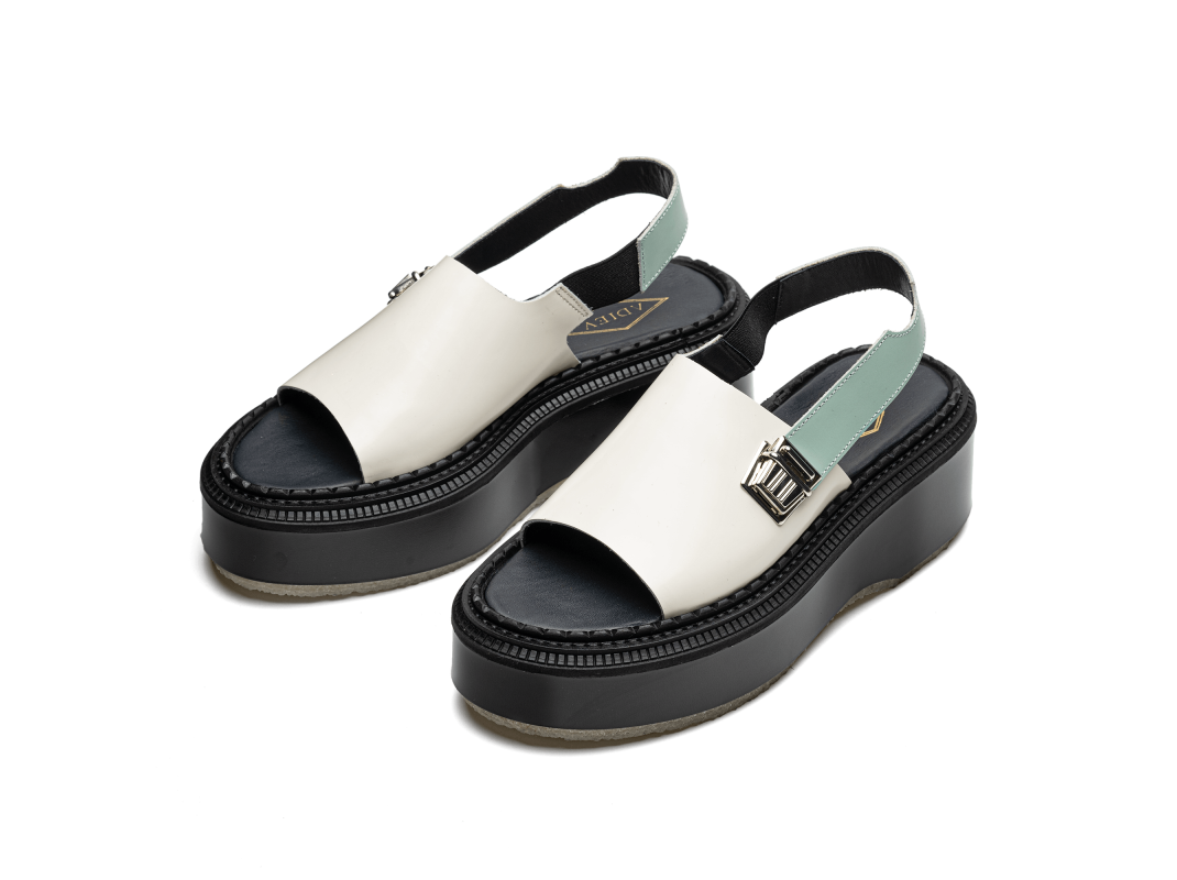 Adieu Paris Type 200 Femme - Ivoire Et Pistache