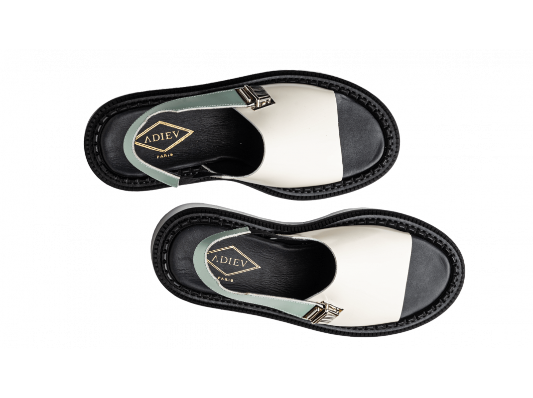 Adieu Paris Type 200 Femme - Ivoire Et Pistache