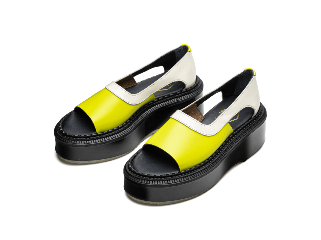 Adieu Paris Type 201 Femme - Citron Et Ivoire