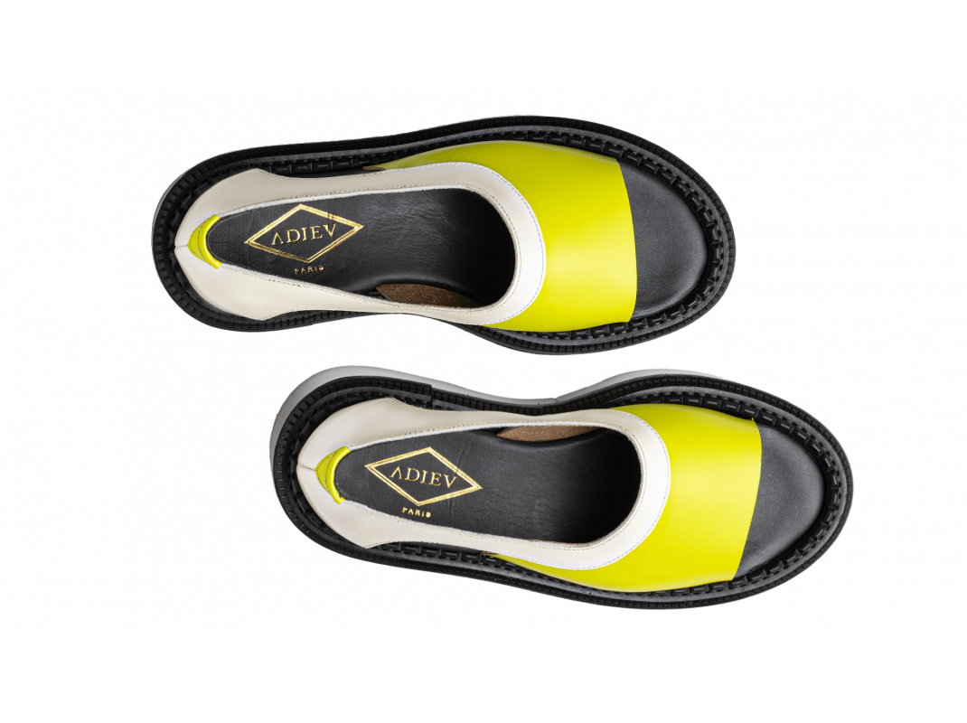 Adieu Paris Type 201 Femme - Citron Et Ivoire