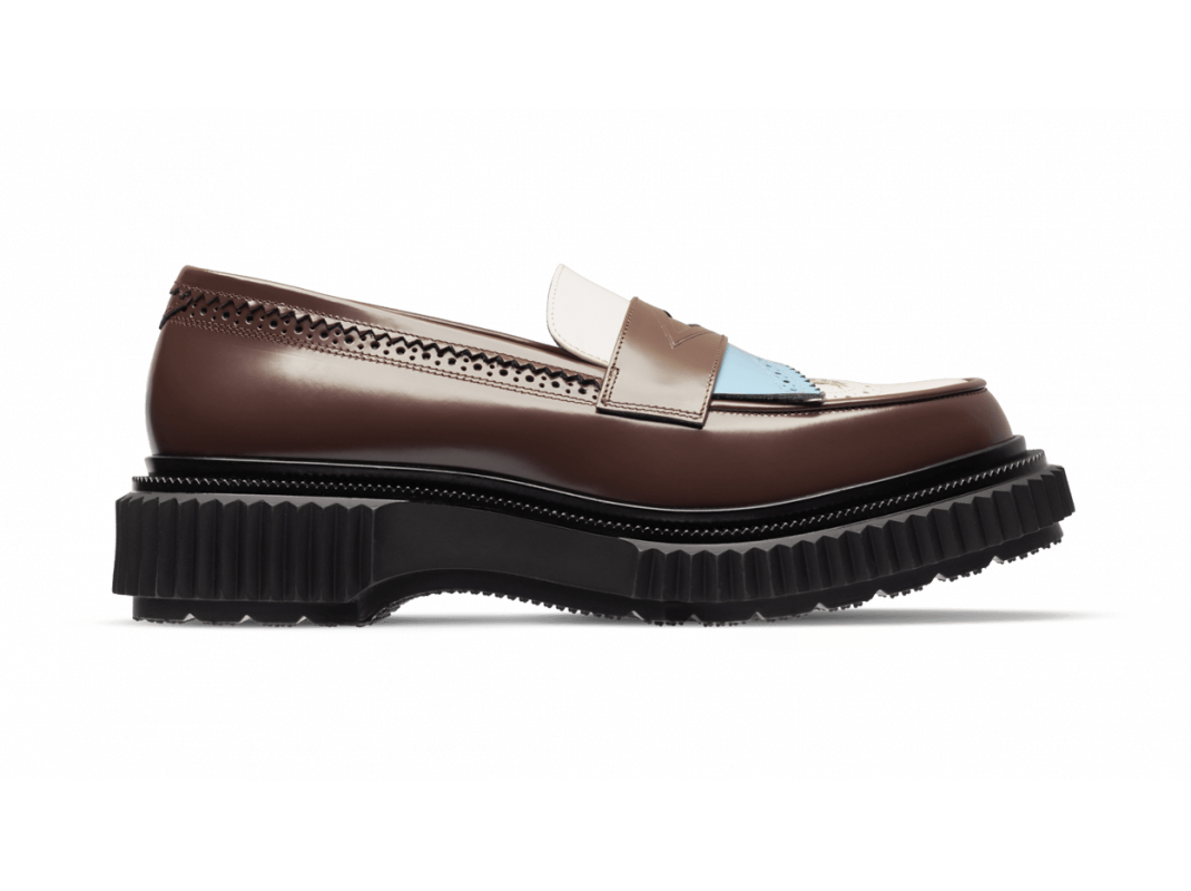 adieu paris Type 203 Femme - Terre ivoire et bleu