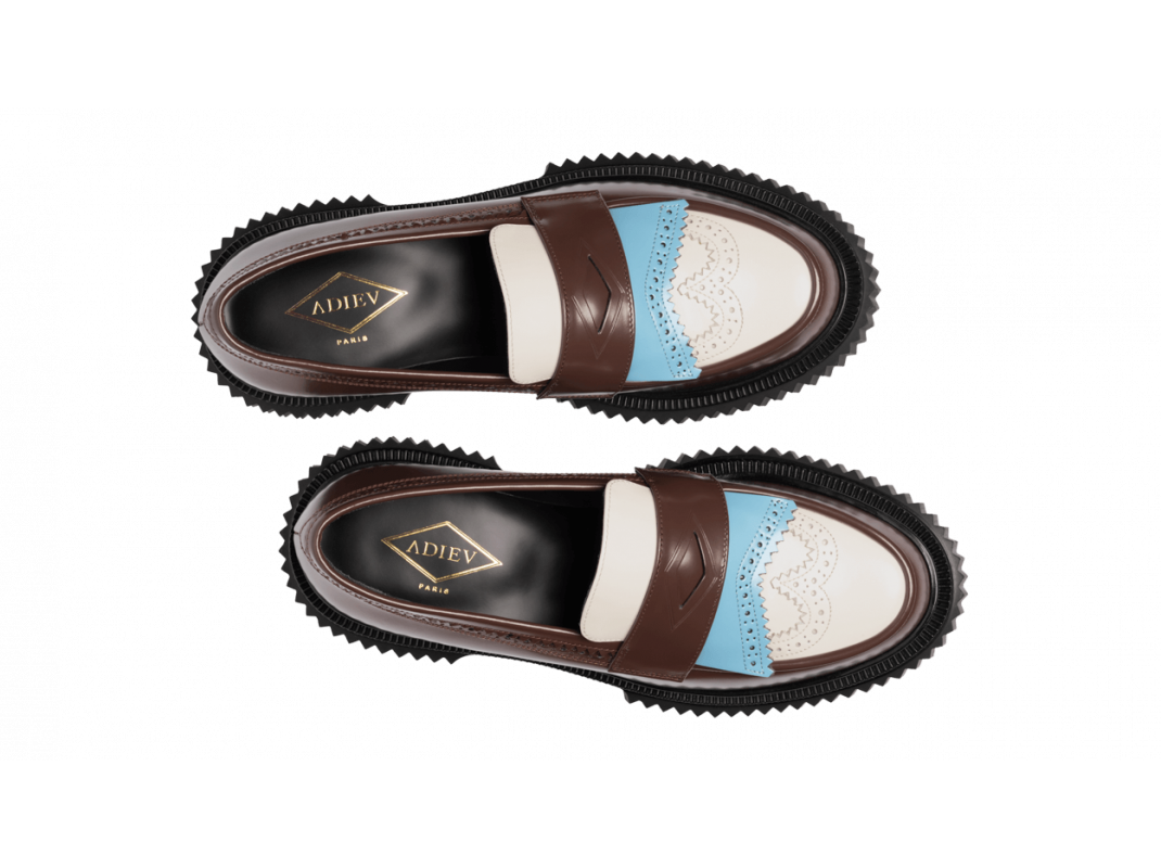 Adieu Paris Type 203 Homme - Terre Ivoire Et Bleu