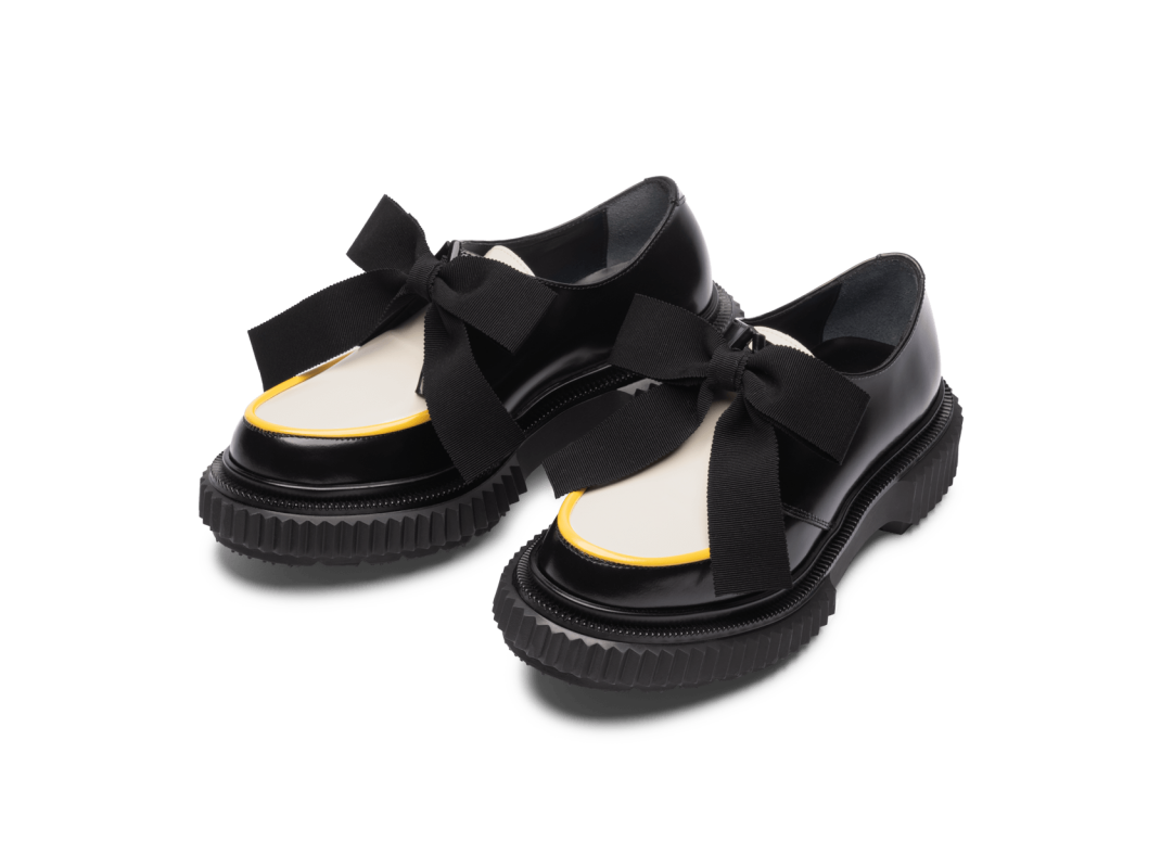 Adieu Paris Type 205 Homme - Noir Ivoire Et Jaune