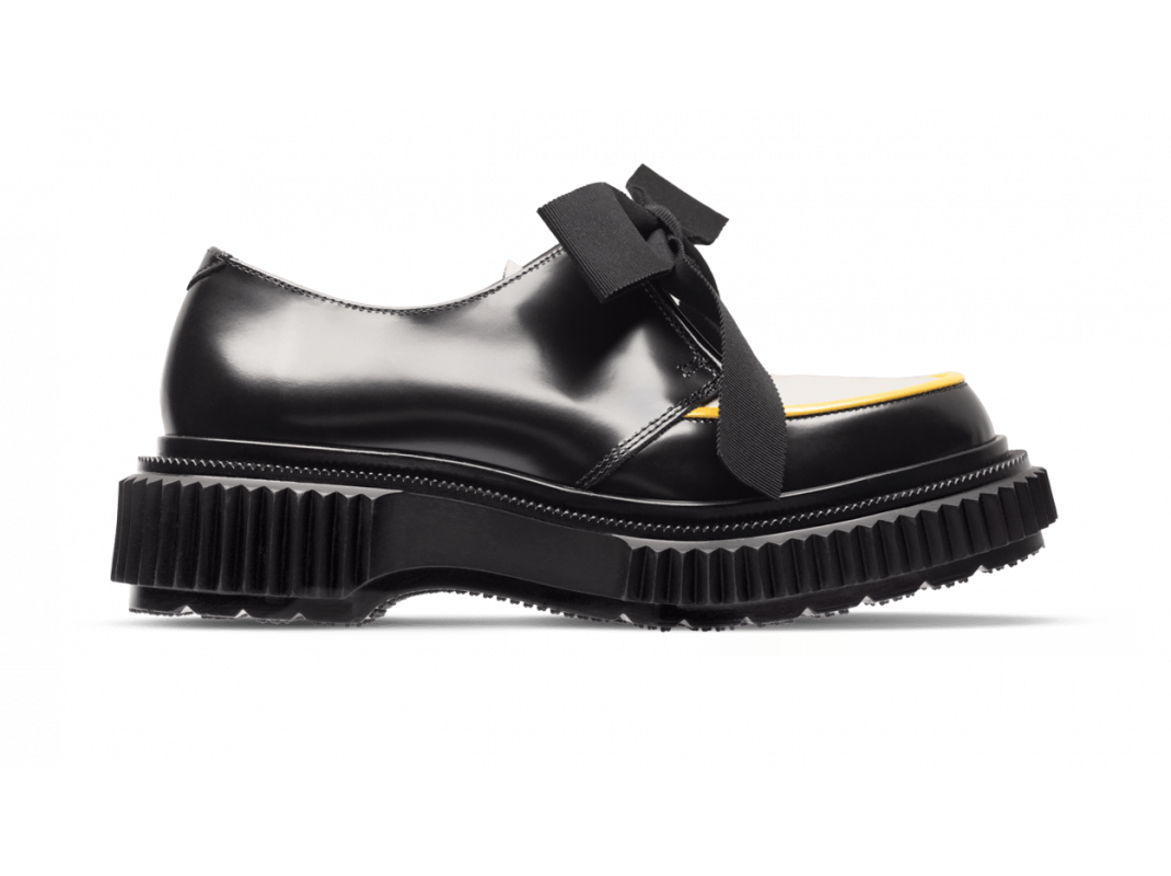 adieu paris Type 205 Homme - Noir ivoire et jaune