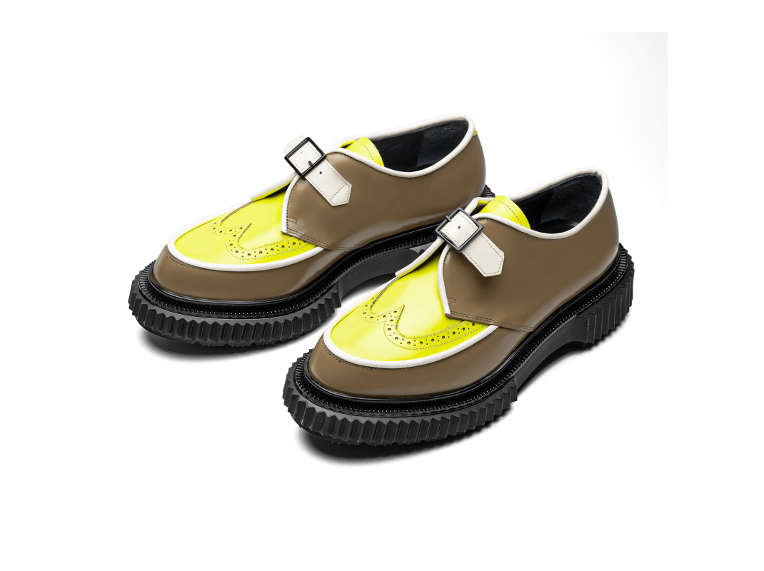 Adieu Paris Type 198 Homme - Cappuccino Citron Et Ivoire