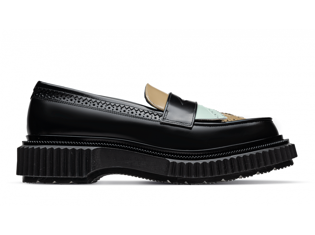 adieu paris Type 203 Femme - Noir ivoire et cappuccino