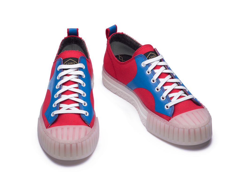 Adieu Paris Type W.O. Mask Homme - Rouge Bleu Et Blanc