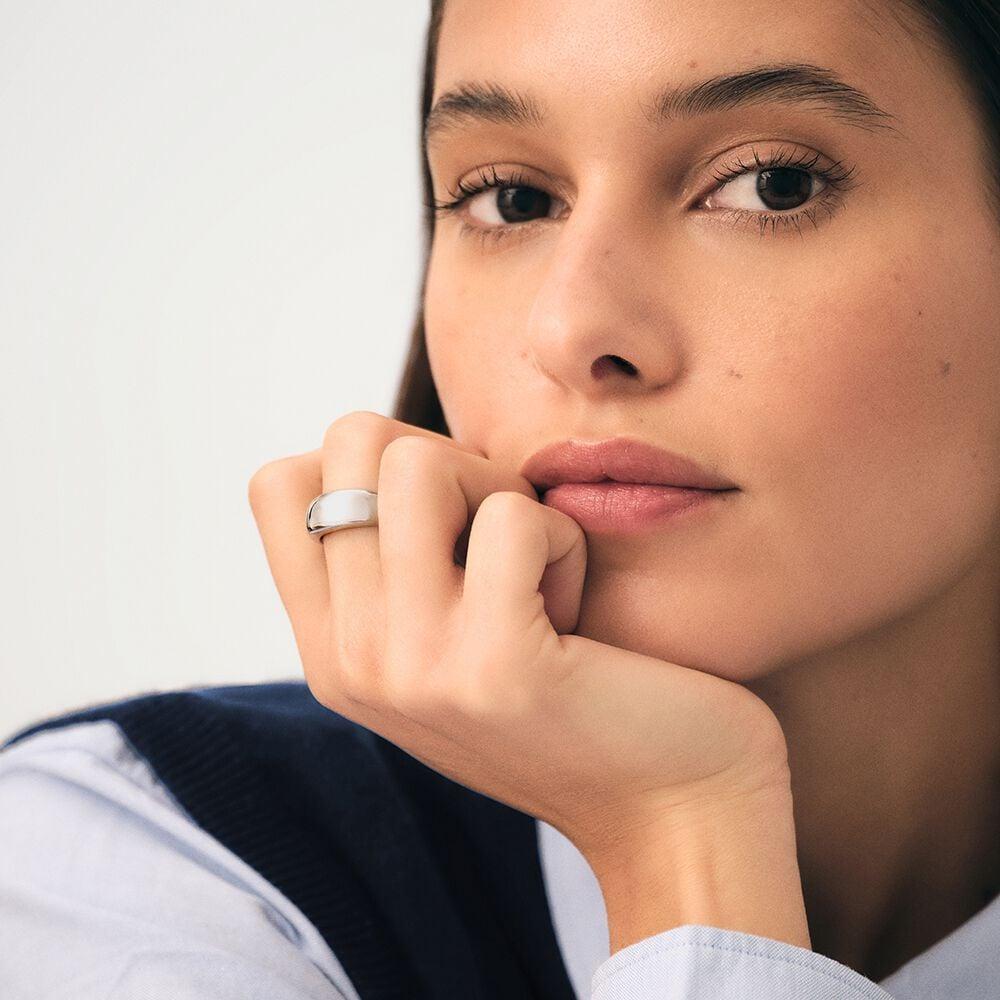 Agatha Bague Large ALEXINE - Argenté 02220527-050-52