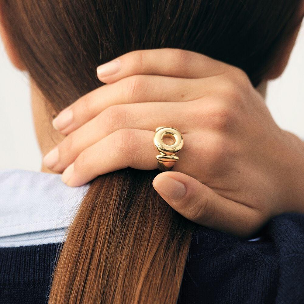 Agatha Bague Large ALMA - Doré 02290067-157-54