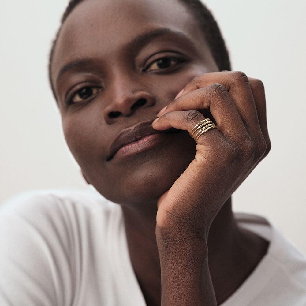 Agatha Bague Large CREOBILL - Doré 02280025-157-GM