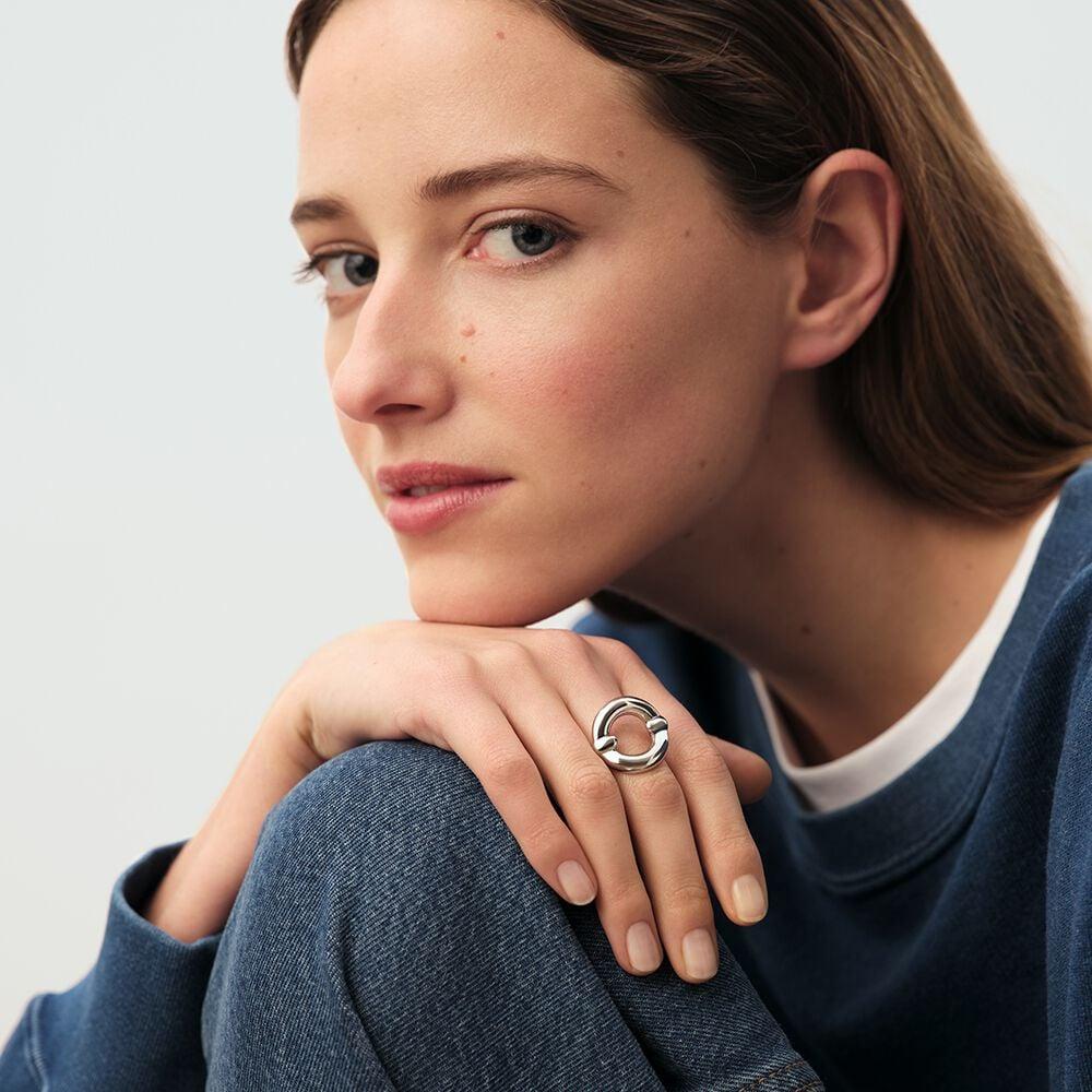 Agatha Bague Large INES - Argenté 02220312-050-50