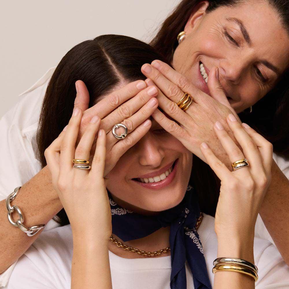 Agatha Bague Large INES - Argenté 02220312-050-50