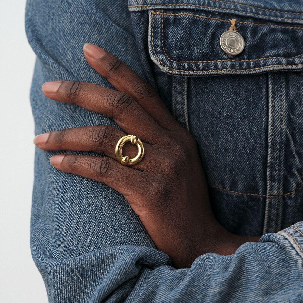 Agatha Bague Large INES - Doré 02290044-157-52