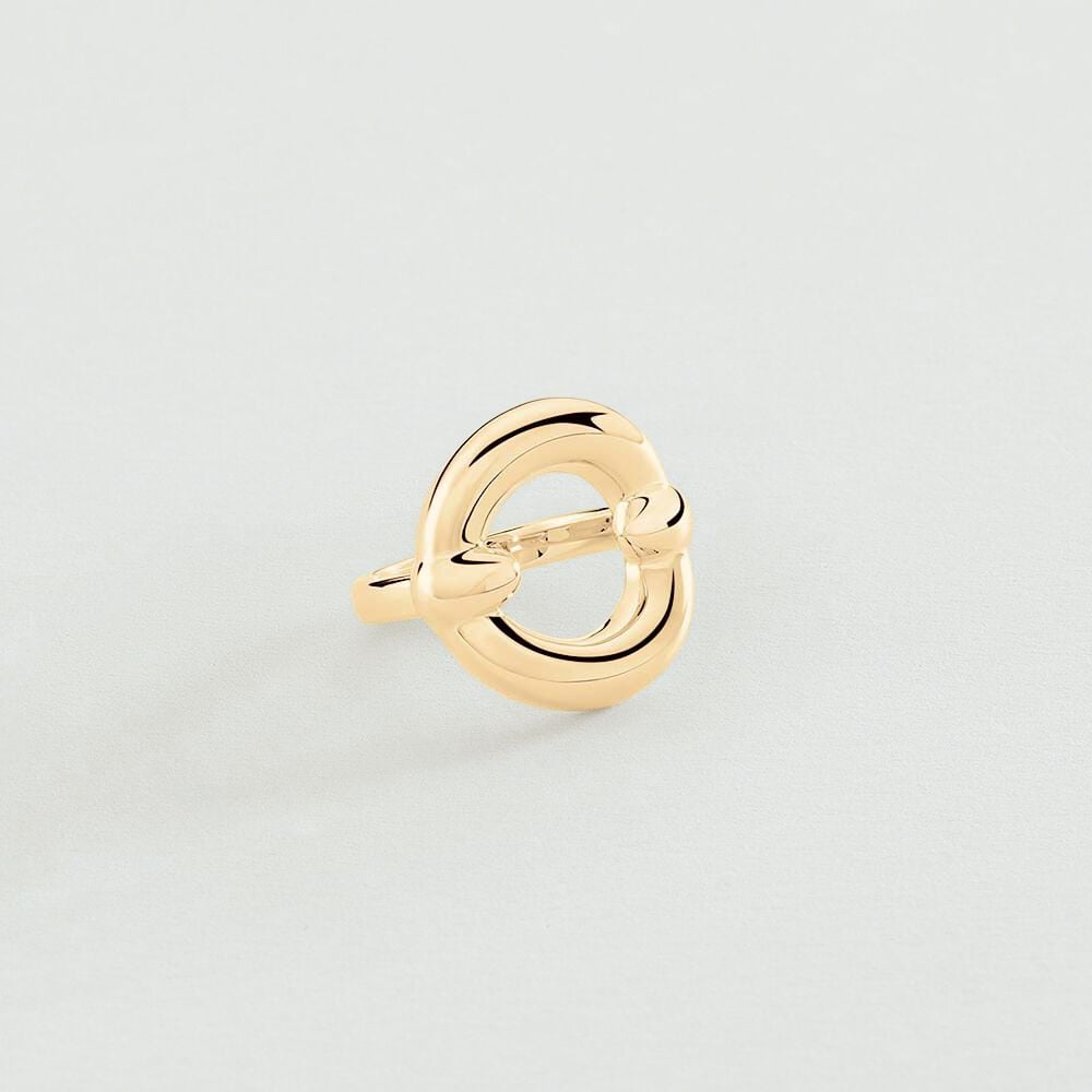 Agatha Bague large INES - Doré 02290044-157-52