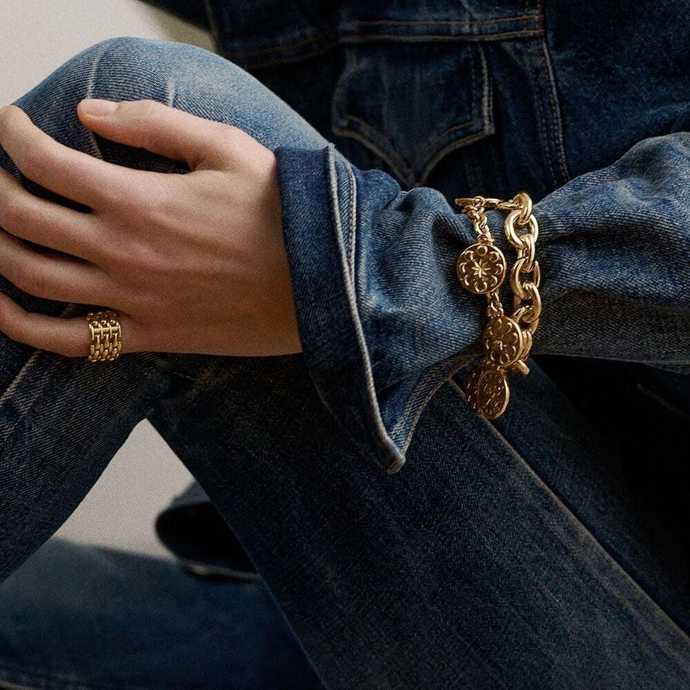 Agatha Bague Large MINUIT - Doré 02280033-157-GM