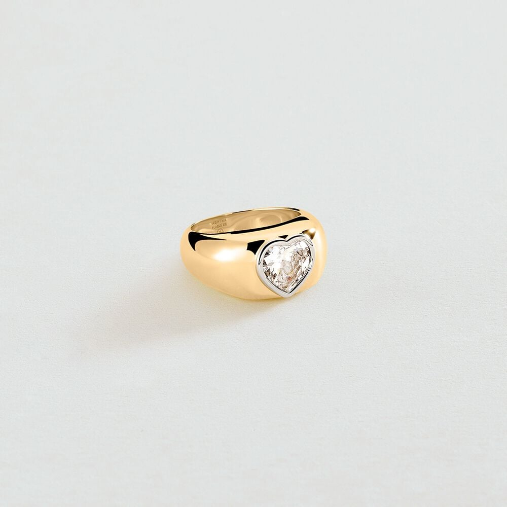 Agatha Bague large VICTOIRE - Doré 02280063-157-48