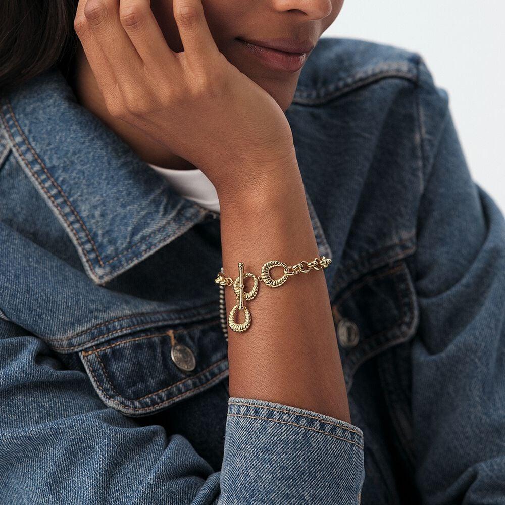 Agatha Bracelet Souple TWIGGY - Doré 02480296-157-TU