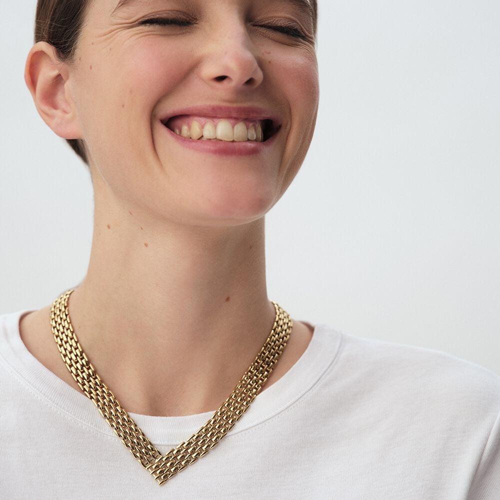 Agatha Collier Mi-long MINUIT - Doré 02680178-157-TU